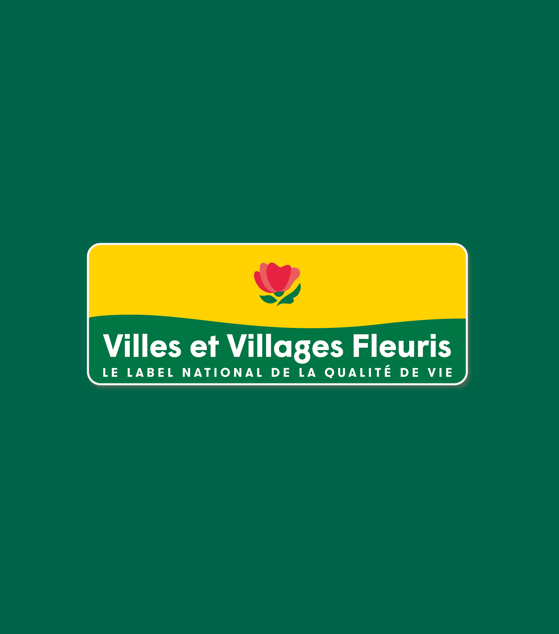 panneau Villes et Villages Fleuris