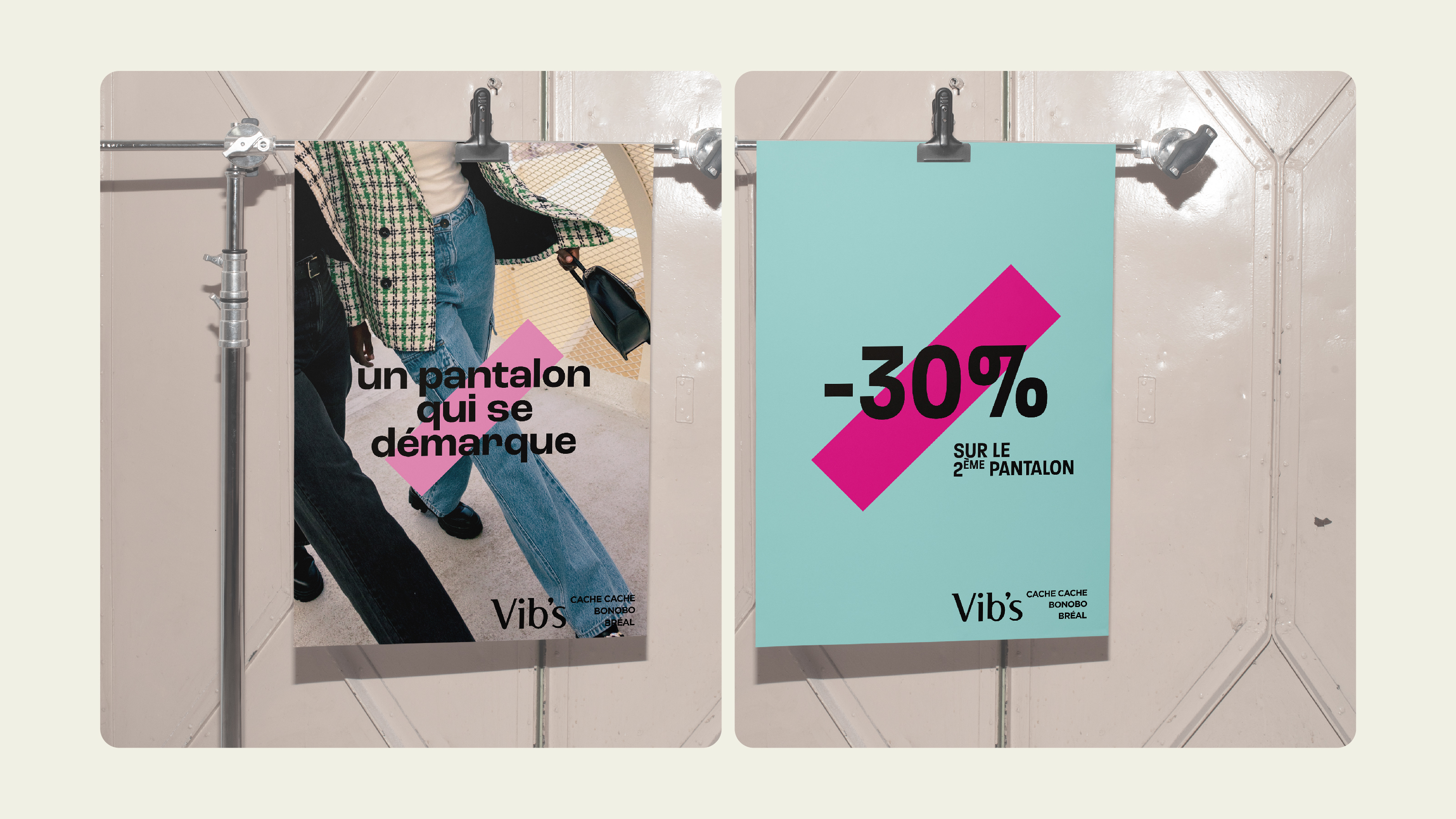 Campagne affichage retail Vib's