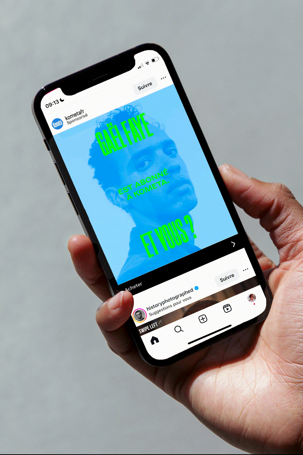 campagne instagram linkedin kometa magazine