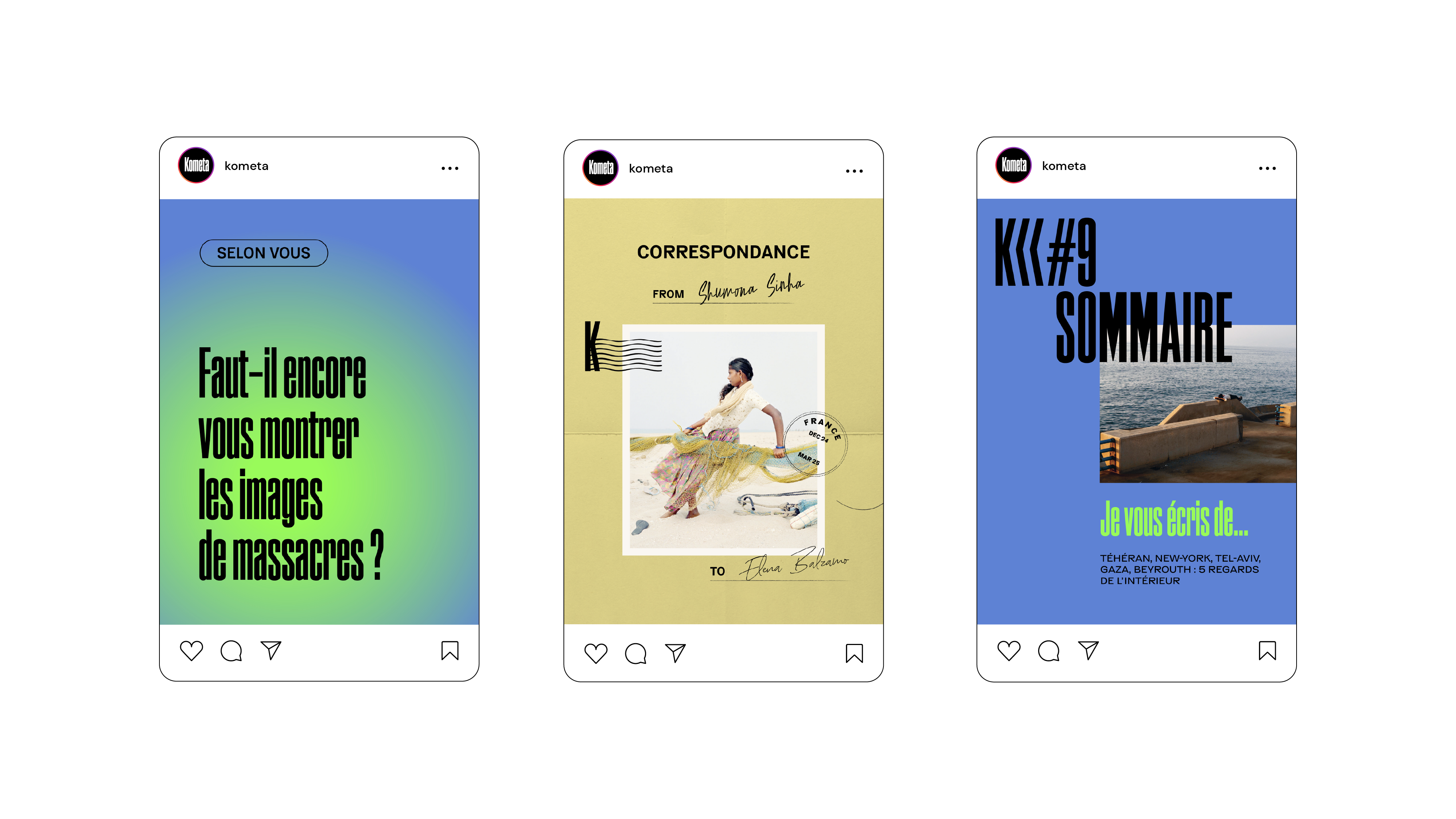 campagne social media instagram kometa magazine