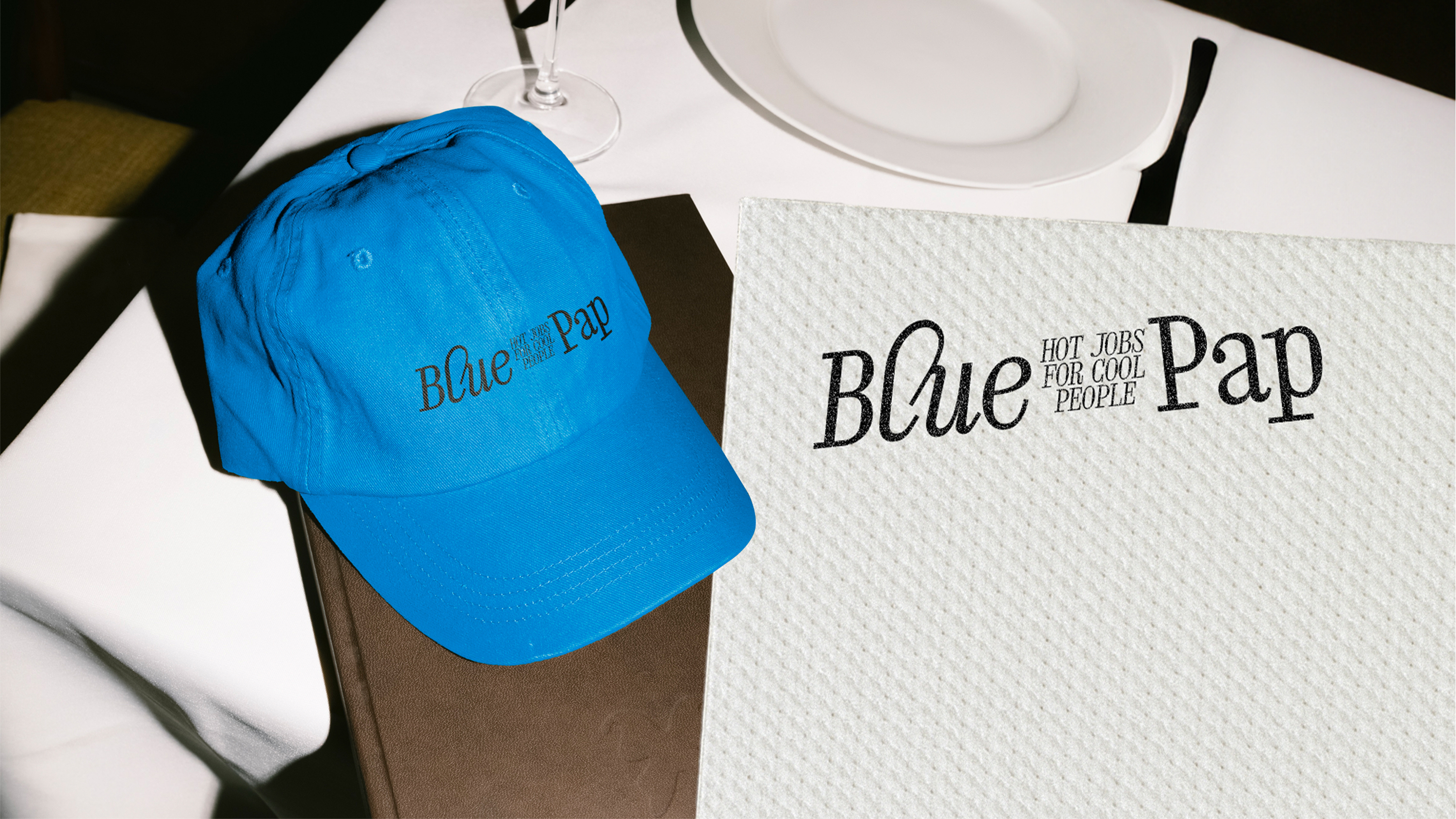 BluePap goodies branding logo