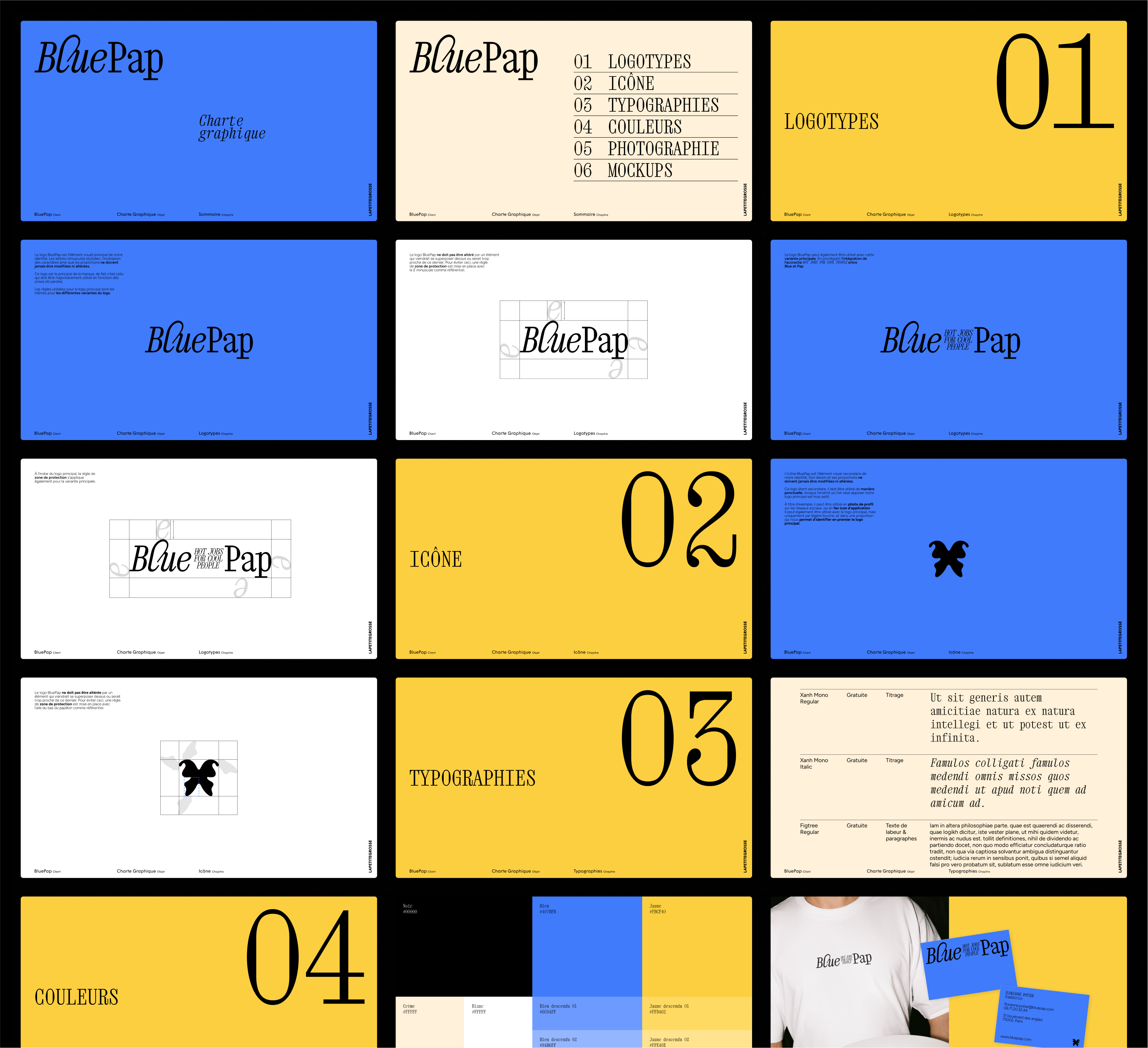 BluePap charte graphique