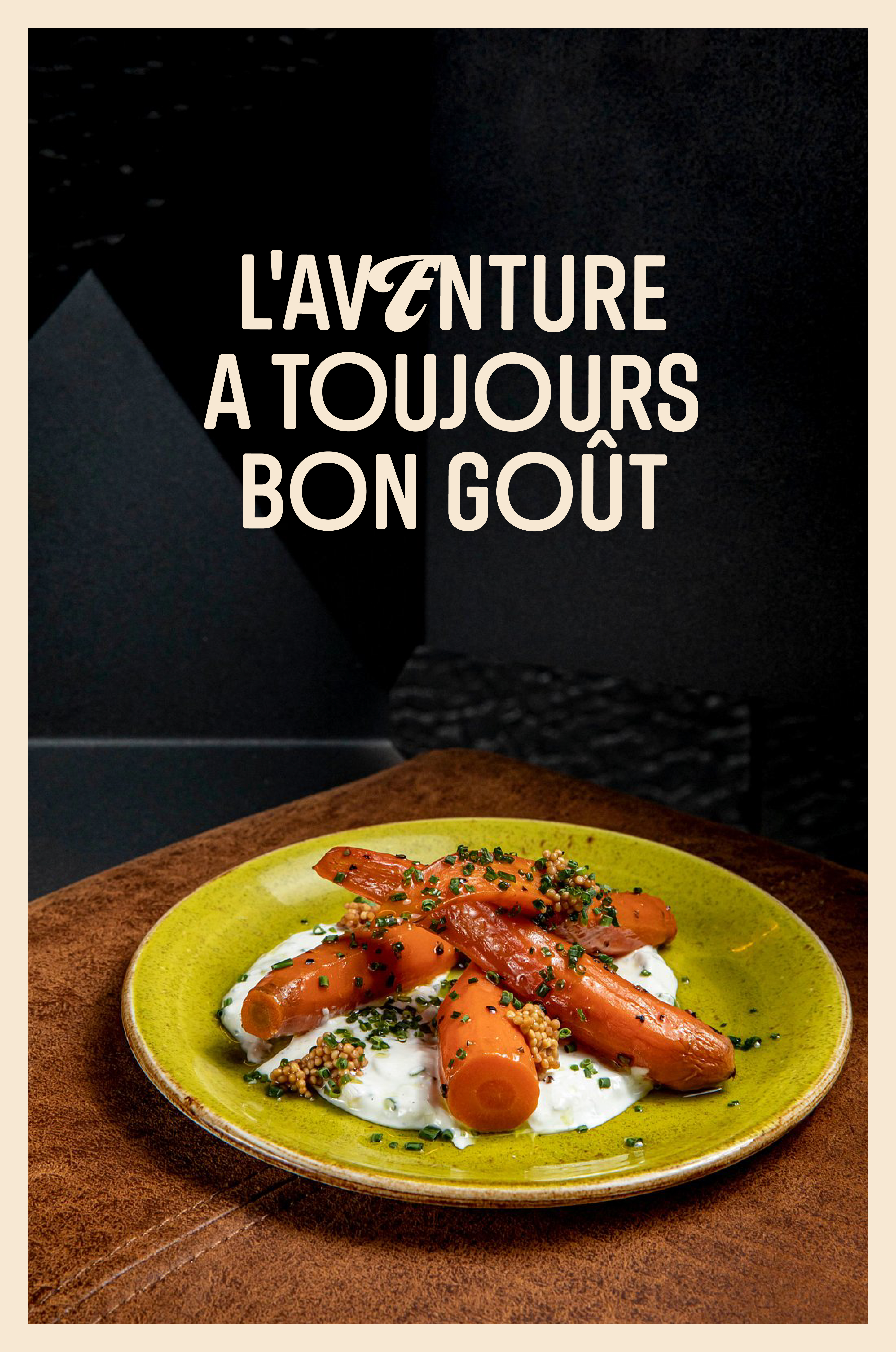 identité visuelle ephemera restaurants